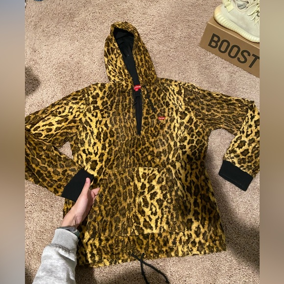 Supreme 14SS Leopard Fur Pullover - Picture 4 of 10